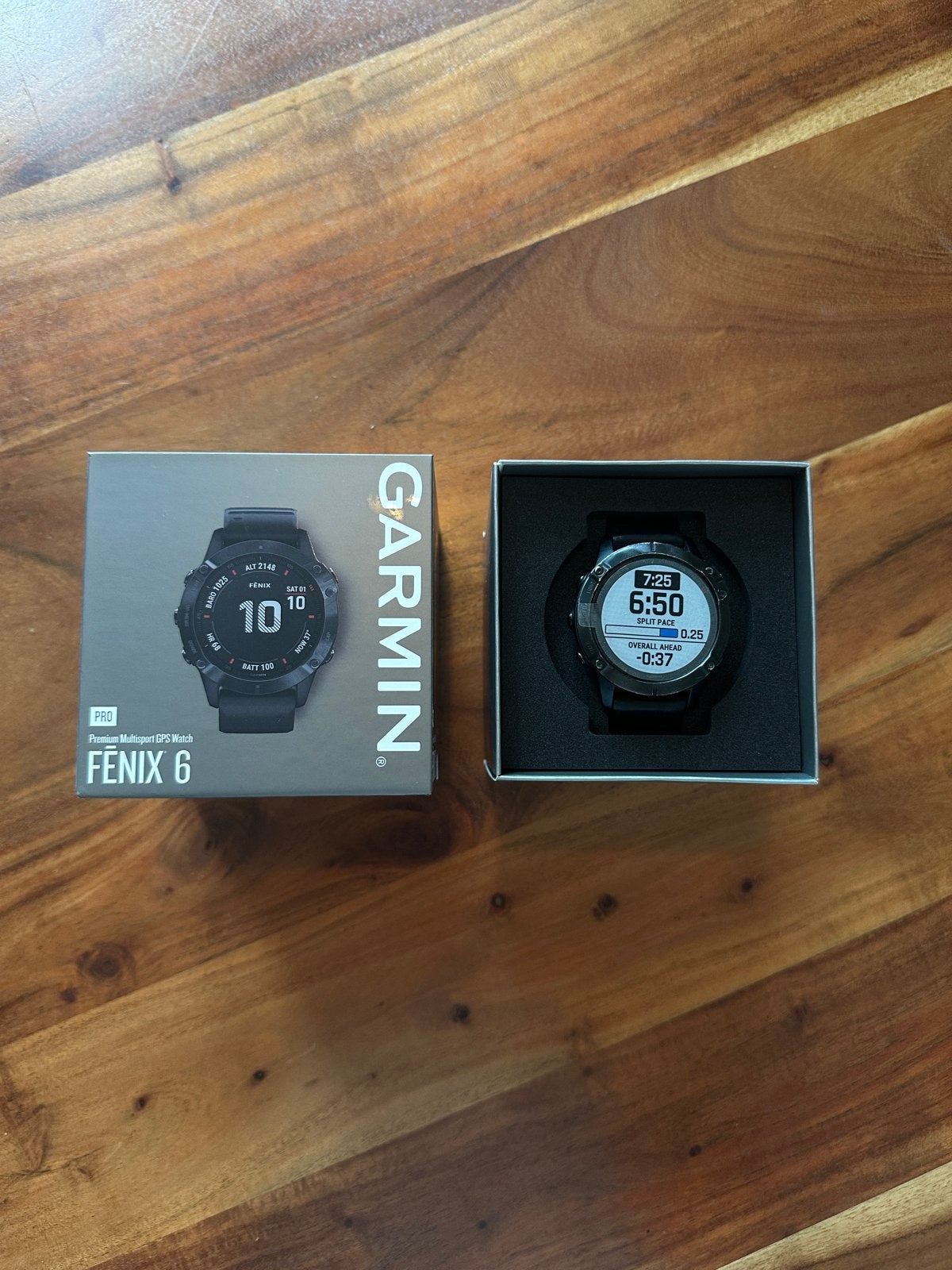 Garmin Fenix 6 Pro - Topsport Horloge, Gebruikt, Zwart, Ophalen of Verzenden, Waterdicht