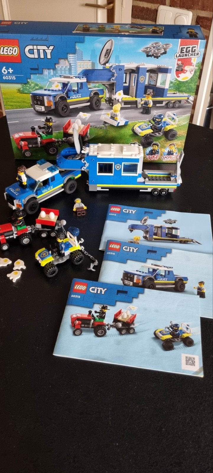 Lego City 60315 Mobiel Commando Voertuig, Lego, Ophalen of Verzenden, Inclusief instructies, Complete set