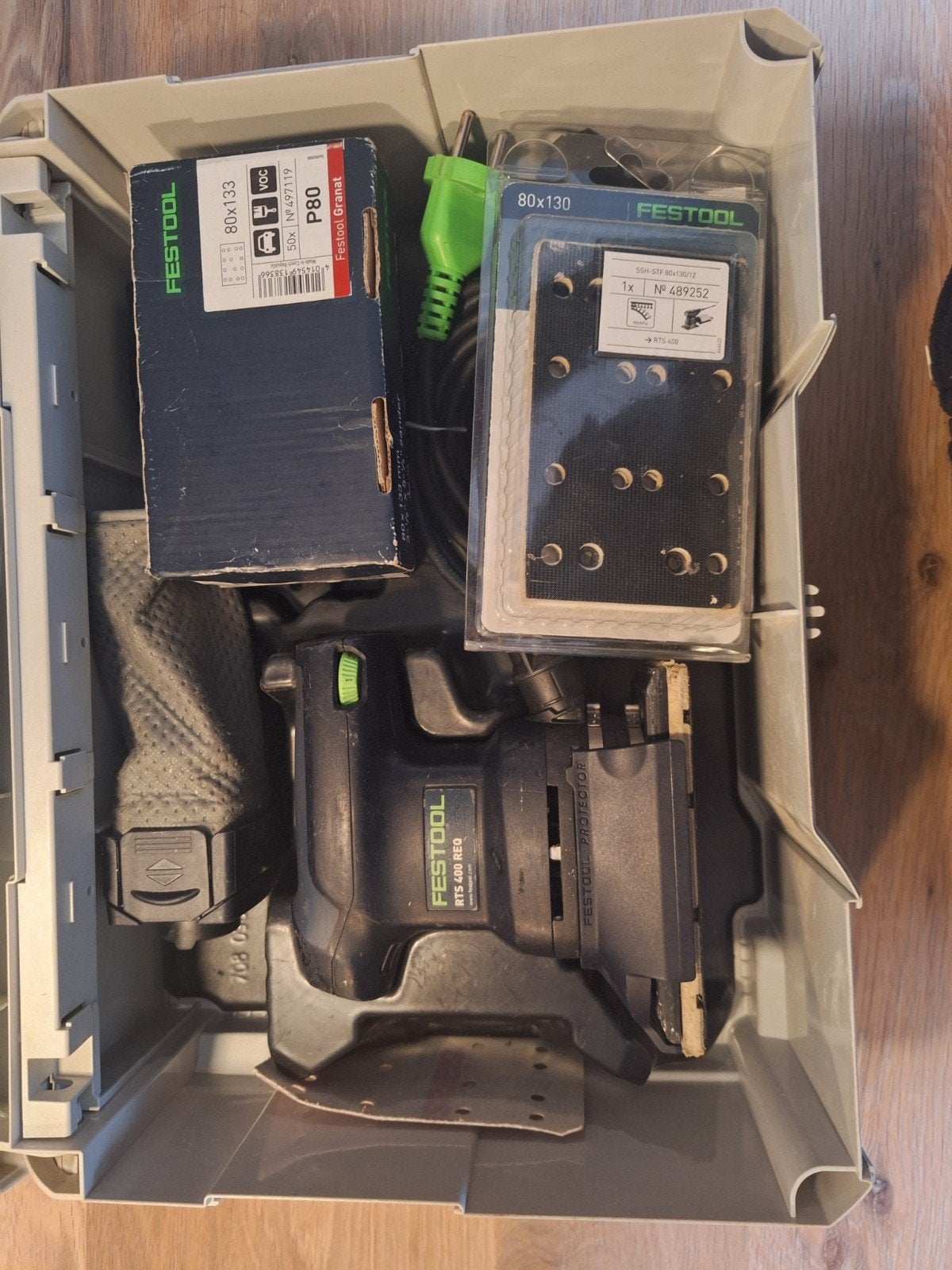 Festool schuurmachine rts.400.req.insystainer, Ophalen of Verzenden
