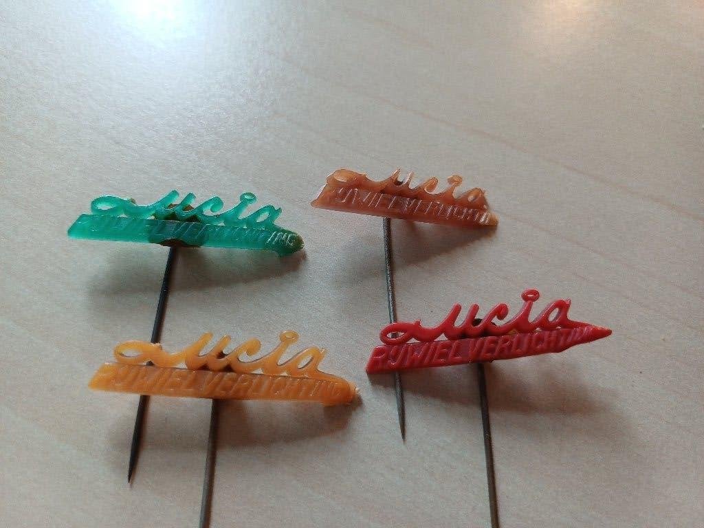 4x Fietsverlichting LUCIA, Verzenden, Gebruikt, Merk, Speldje of Pin