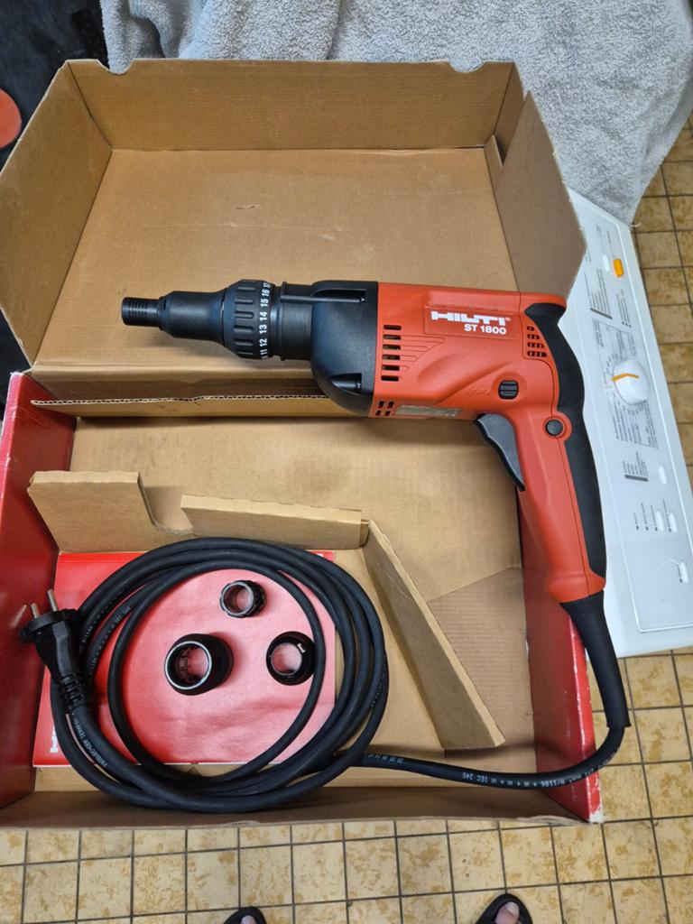 Hilti ST 1800 Schroefmachine voor metaalconstructie, Doe-het-zelf en Verbouw, Ophalen of Verzenden