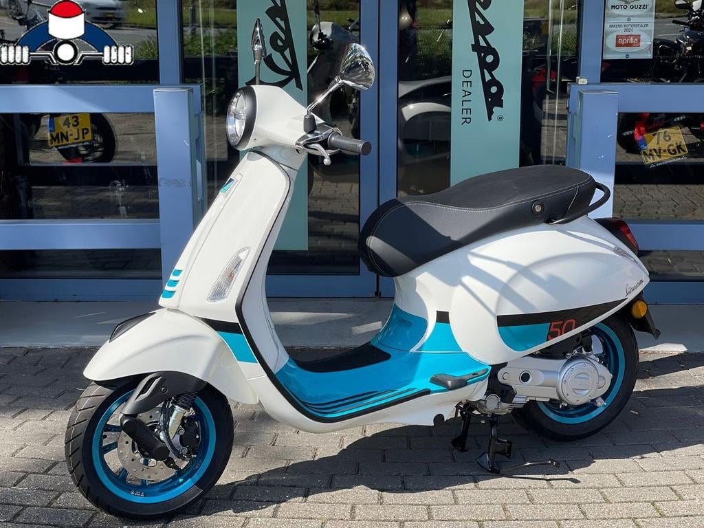 Vespa Primavera ColorVibes White 0km Special edition, Ophalen, Overige modellen, Maximaal 45 km/u, Onbekend