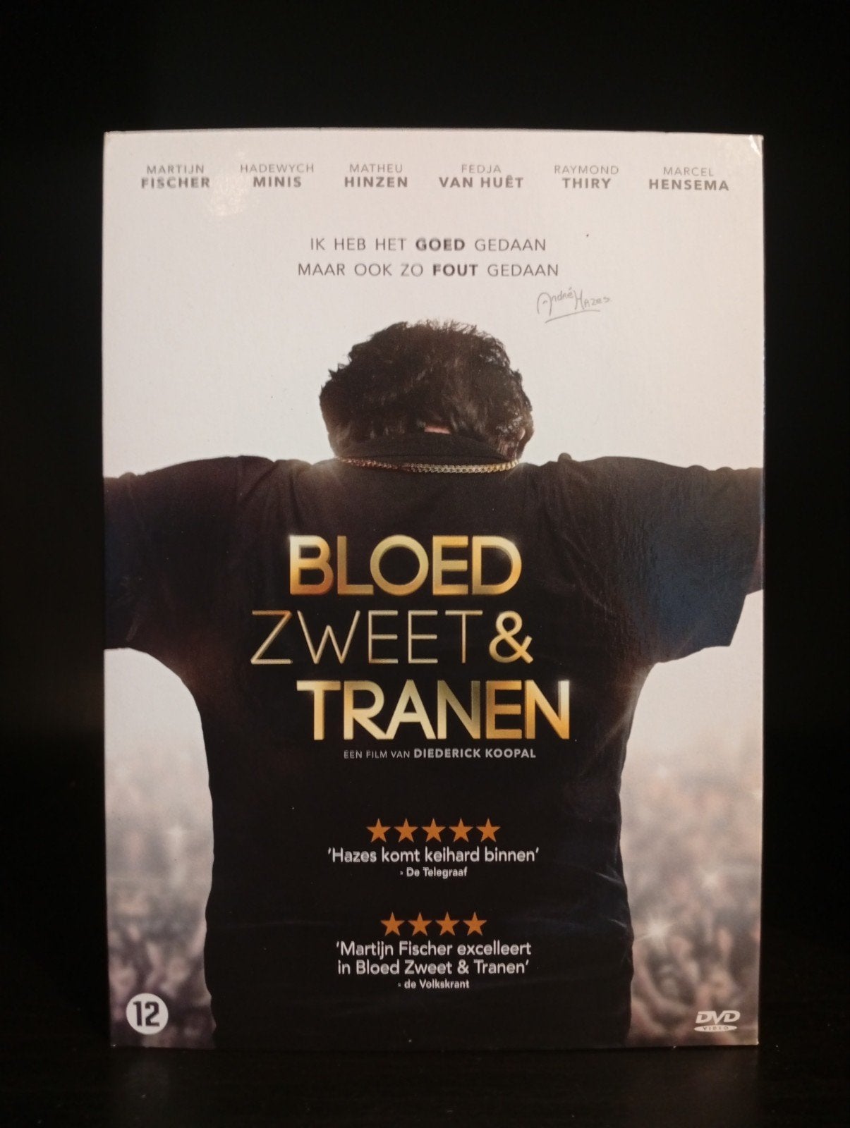 Bloed Zweet & Tranen DVD - Het verhaal van André Hazes, Waargebeurd drama, Nederlands, Zo goed als nieuw, Vanaf 12 jaar