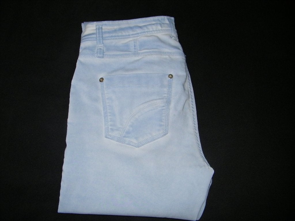 Lichte broek voor dames van Nickjean maat 38, Maat 38/40 (M), Blauw, Ophalen of Verzenden, Lang