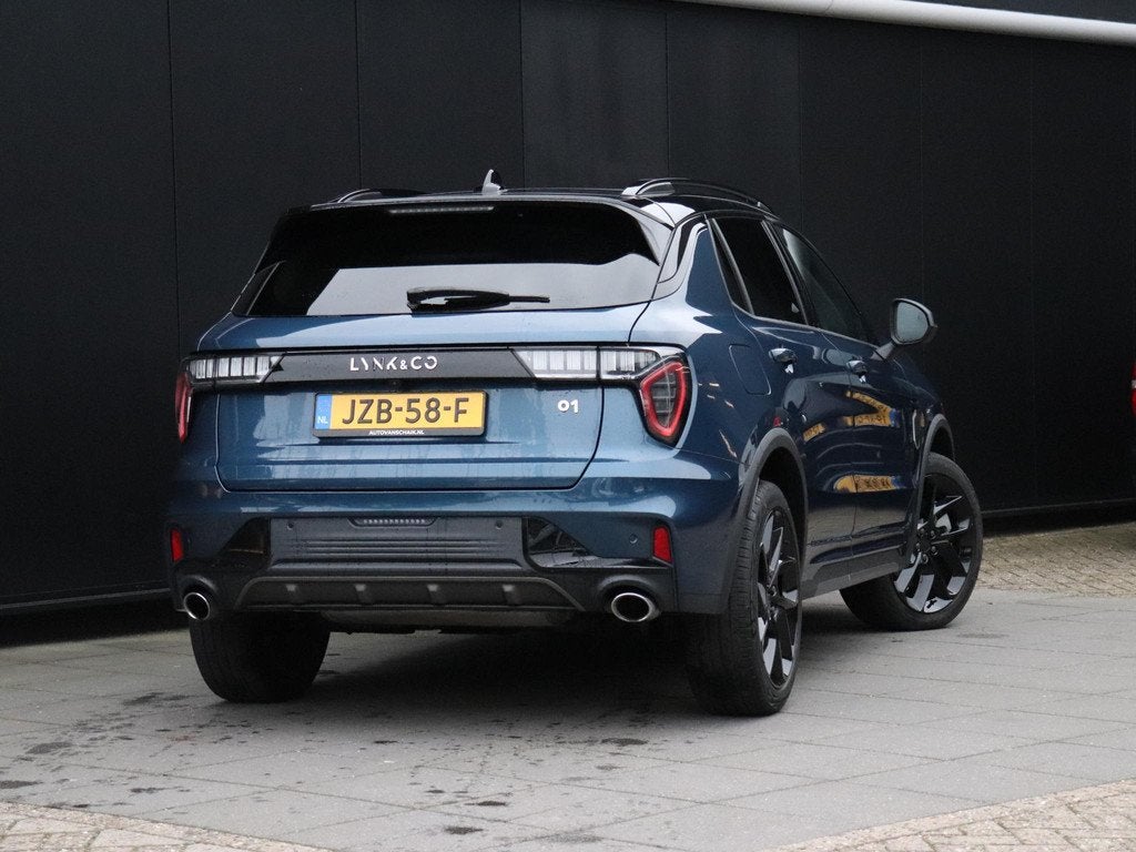 Lynk & Co 01 1.5 MODELJAAR 2023 | PANO-DAK | MEMORY | 360°, Stof, Euro 6, Blauw, Plug-in hybride