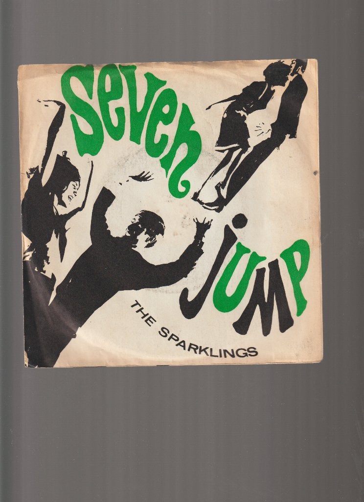 THE SPARKLINGS  --  SEVEN  JUMP  //  ZEER ZELDZAAM, 7 inch, Zo goed als nieuw, Rock en Metal, Fotohoes