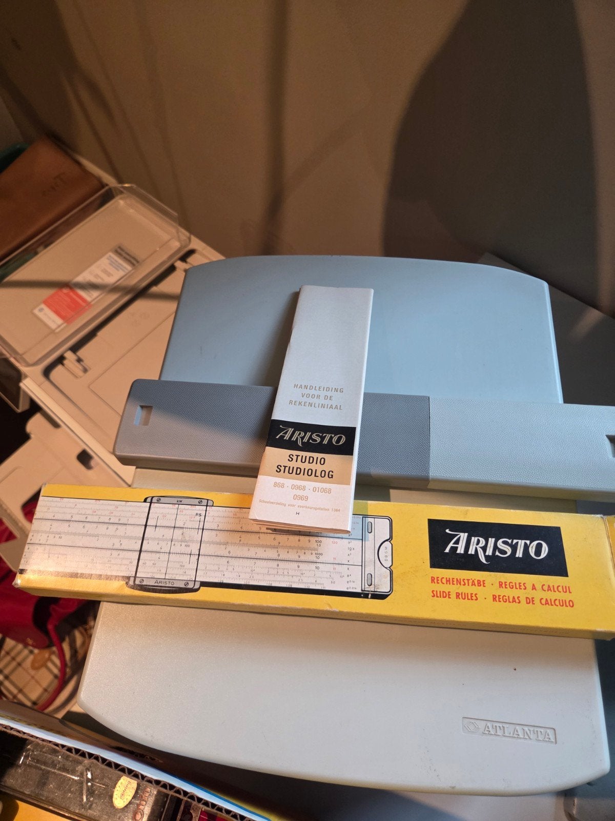 vintage aristo rekenliniaal, Antiek en Kunst, Ophalen of Verzenden