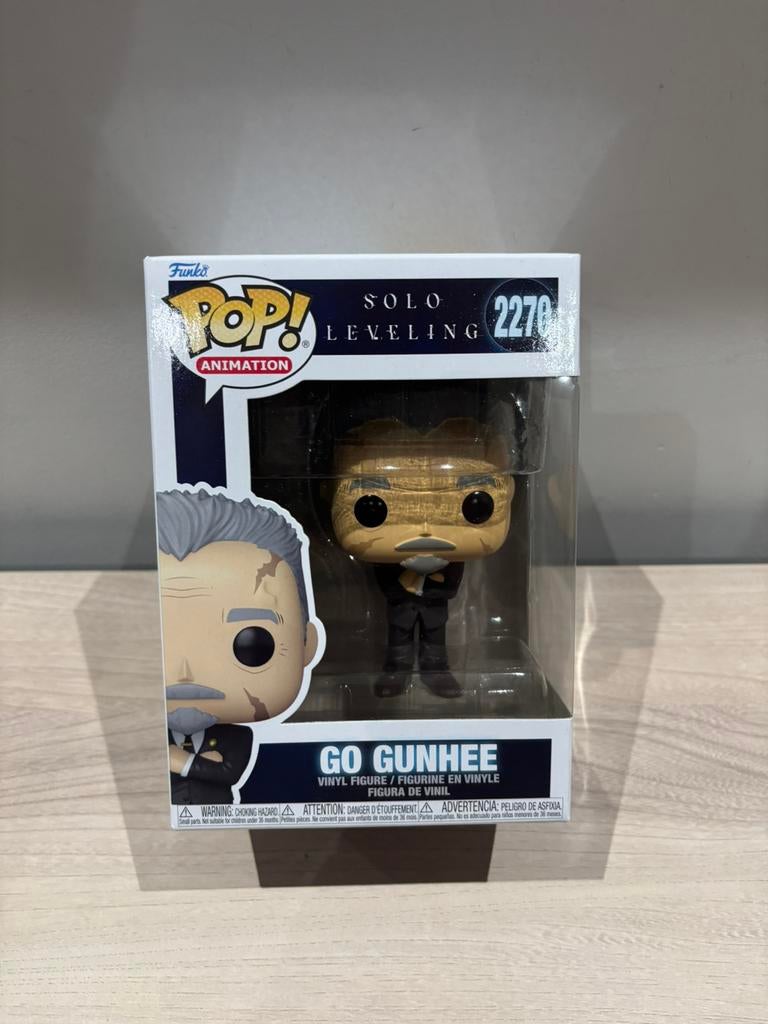 Funko Pop! Animation #2270 – Go Gunhee – Solo Leveling Vinyl, Funko Europe, Ophalen of Verzenden, Zo goed als nieuw, 4th floor, 1 Queen Caroline St, London W6 9YN, Verenigd Koninkrijk