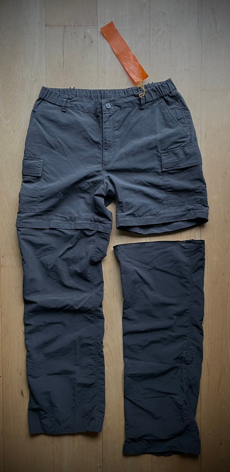 The North Face dames licht-gewicht af rits broek grijs M, Maat 38/40 (M), Ophalen of Verzenden, Zo goed als nieuw, Grijs
