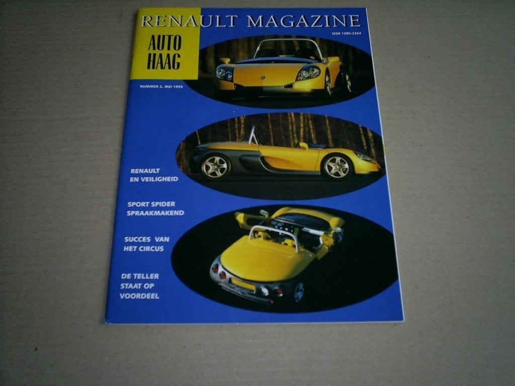 Renault Magazine o.a. Renault Sport Spider / Laguna, Ophalen of Verzenden, Zo goed als nieuw, Renault
