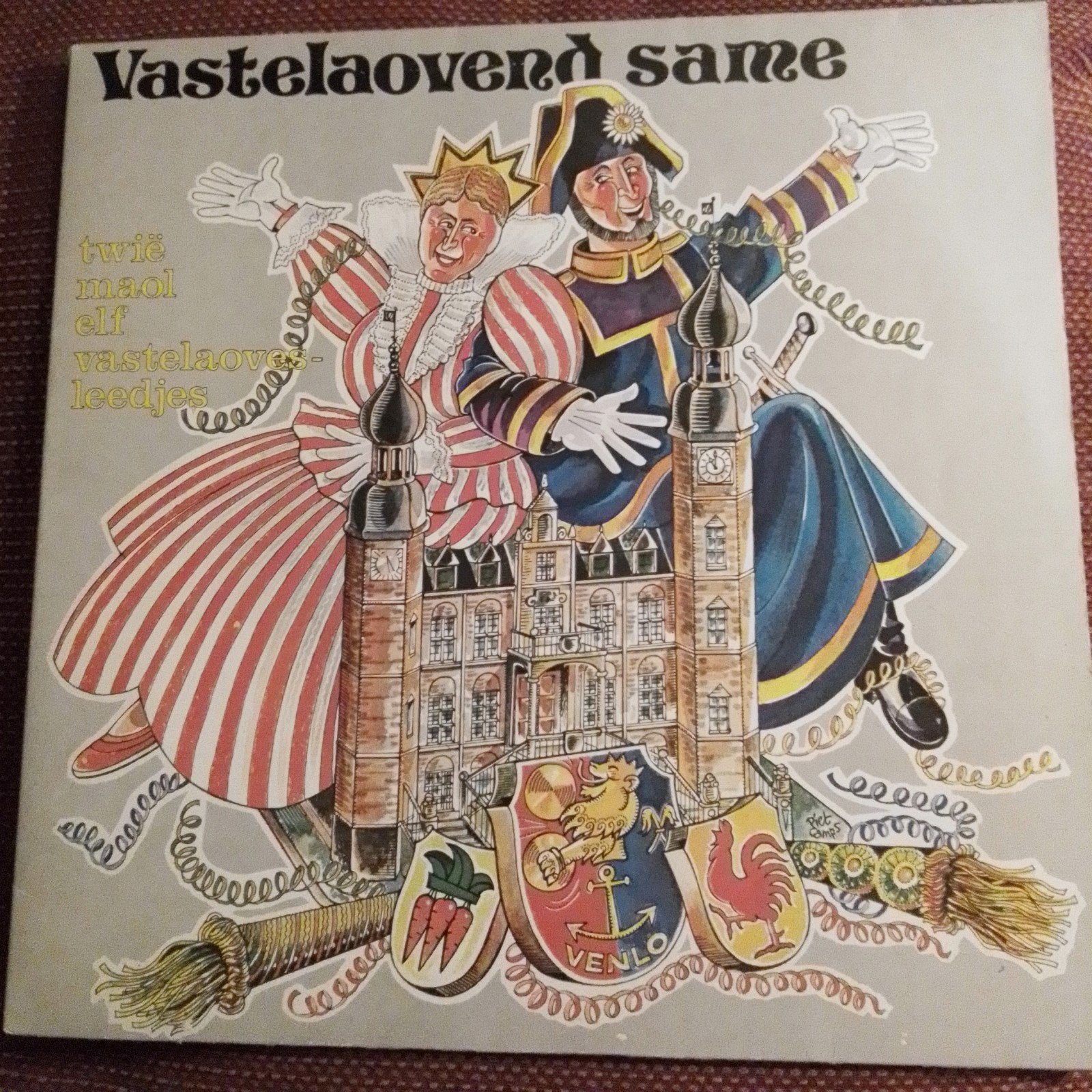 LP: Vastelaovend Same-Twië maol elf Vastelaovesleedjes. GAT, LP, Gebruikt, Overige formaten, Ophalen of Verzenden