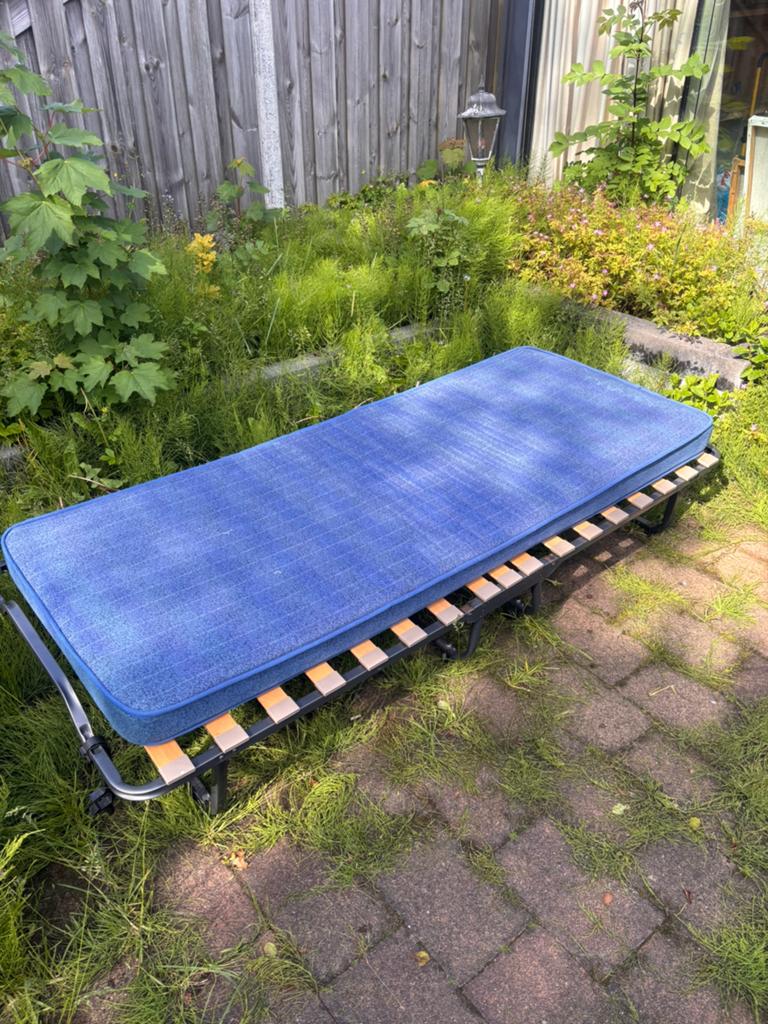 opklapbaar bed, Tweepersoons, 80 cm, Hout, 190 cm of minder