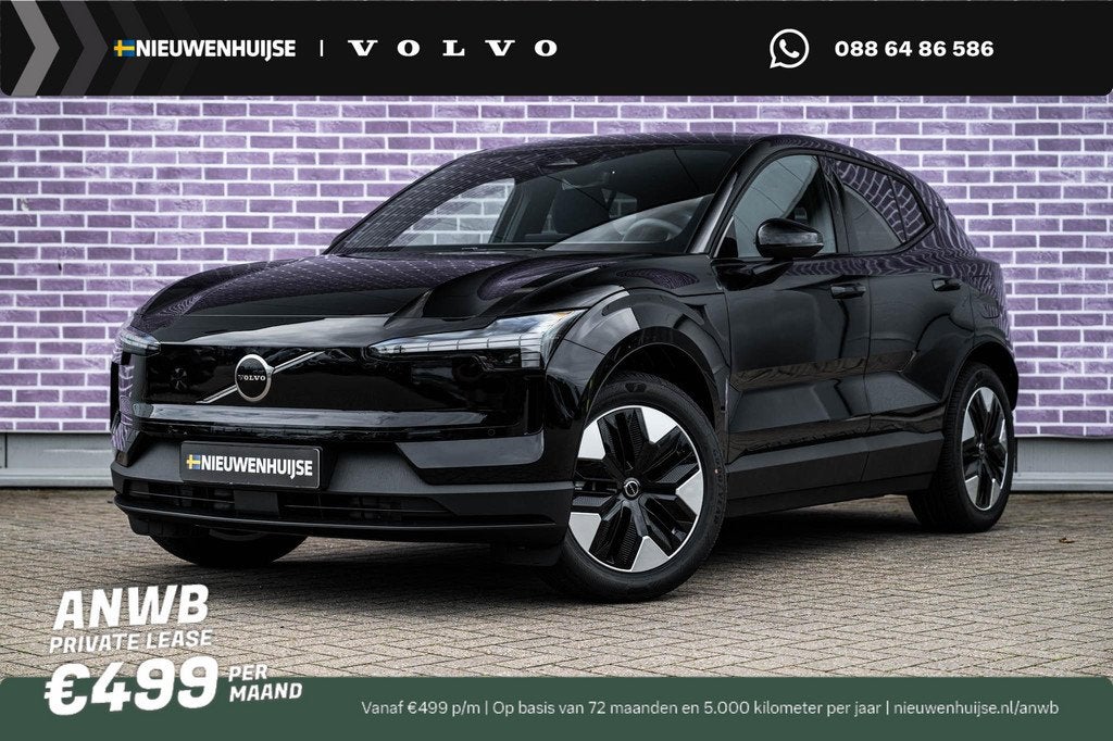 Volvo EX30 P3 Plus Europa 51 kWh | Snel Leverbaar | Elektris, Auto's, Volvo, Automaat, Achterwielaandrijving, Leder en Stof, Zwart