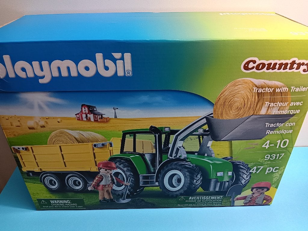 Playmobil 9317 Trekker Aanhanger [NIEUW dichte doos] 24,95, Kinderen en Baby's, Verzenden, Nieuw, Complete set