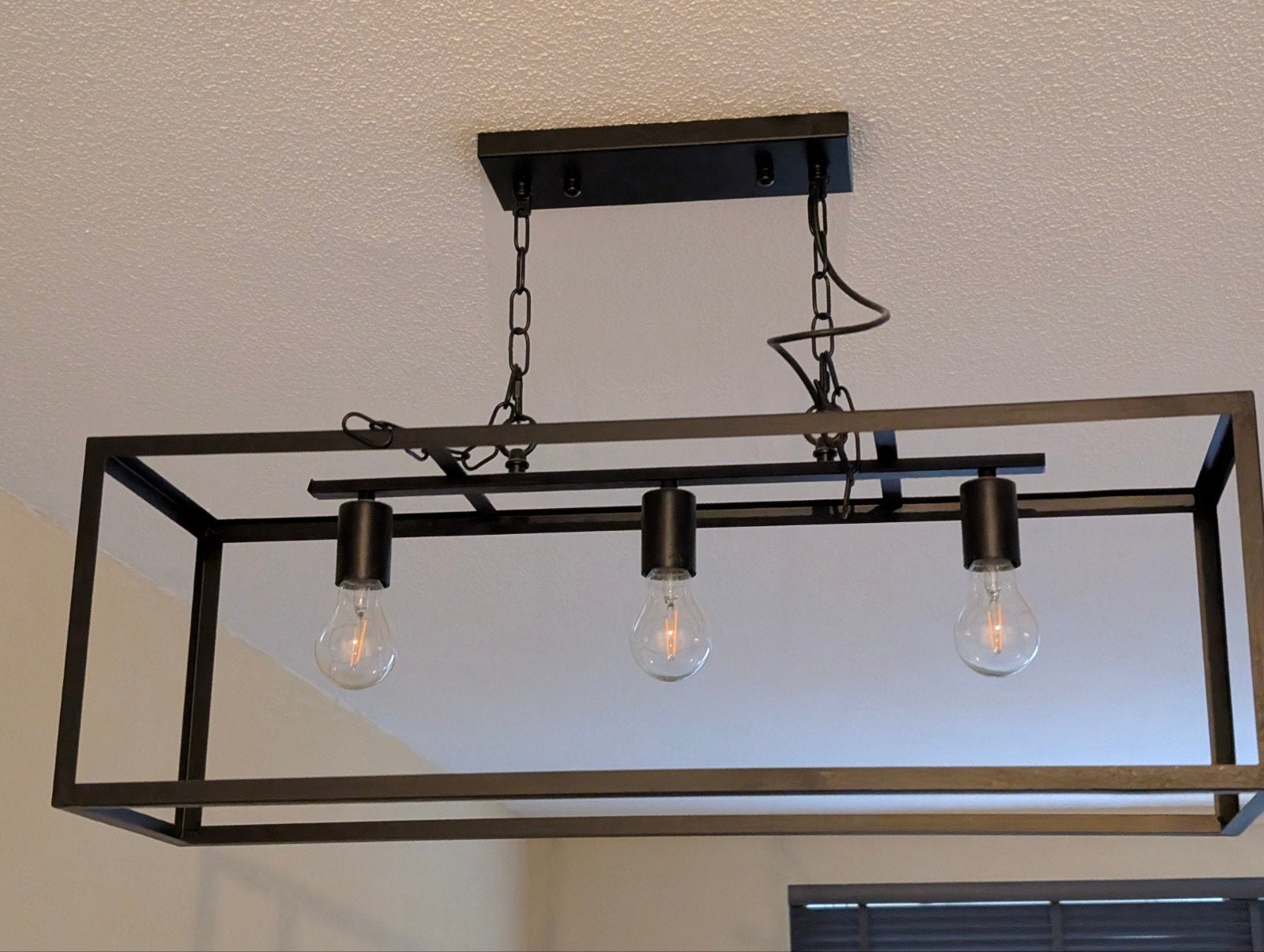 Industriële hanglamp, Ophalen, 50 tot 75 cm, Modern, Industrieel, Minimalistisch, Zo goed als nieuw