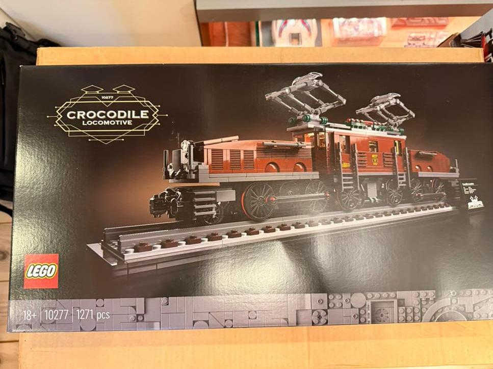 LEGO 10277 Krokodil Locomotief - Nieuw in doos, Lego, Nieuw, Ophalen of Verzenden, Ongeopend/sealed