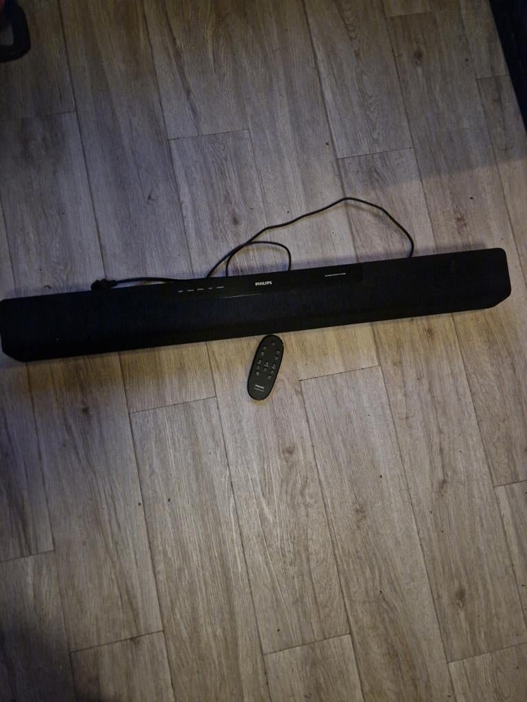 Philips soundbar met afstandsbediening, Ophalen