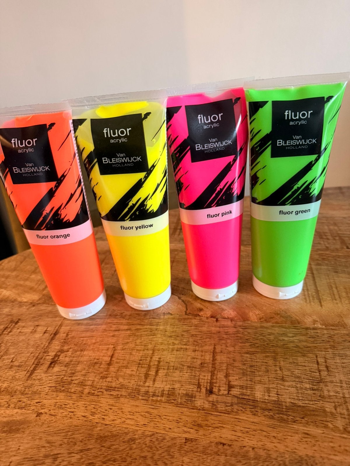 Acryl verf 250ml neon fluoriserend, Ophalen of Verzenden, Nieuw