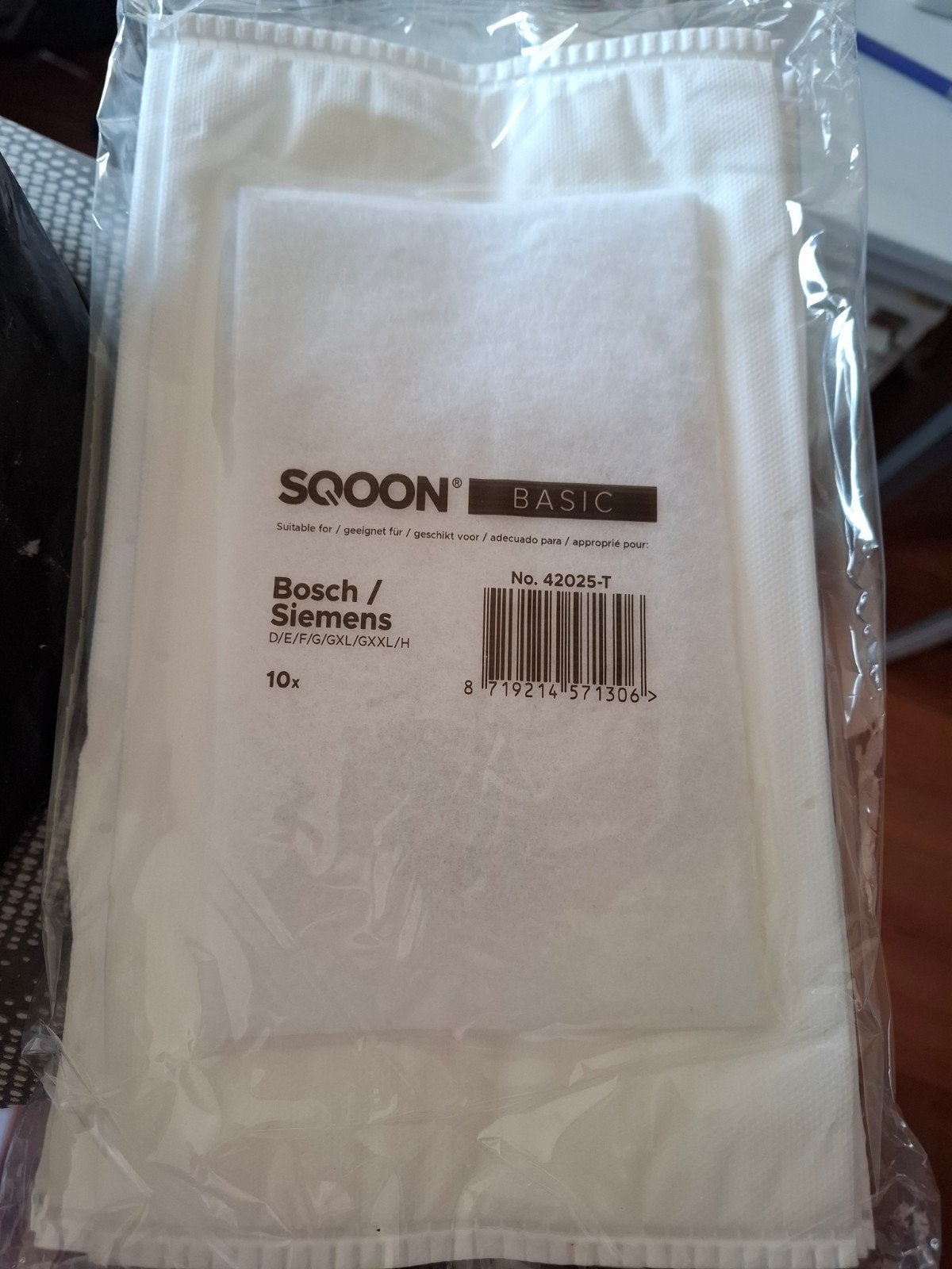 SQOON Basic Stofzuigerzakken voor Bosch / Siemens 50x, Witgoed en Apparatuur, Stofzak, Inclusief accessoires, Bosch, Nieuw
