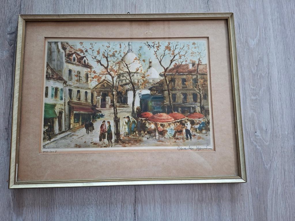 Ets Place du Tertre Parijs, Ophalen of Verzenden