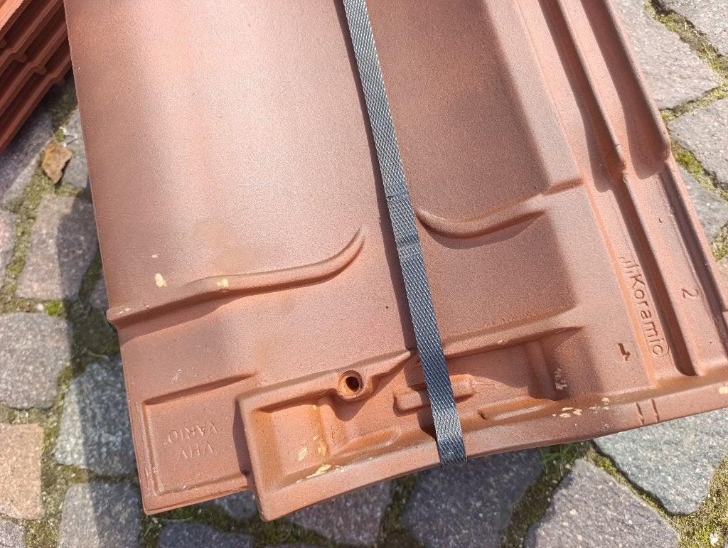 Wienerberger vhv rustiek vario dakpannen, Ophalen, Steen of Klei, Zo goed als nieuw, 15 m² of meer