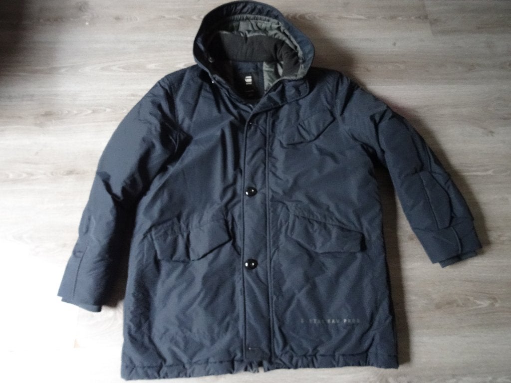 G-Star Winterparka XXL, Ophalen, Zo goed als nieuw, Overige maten, Blauw
