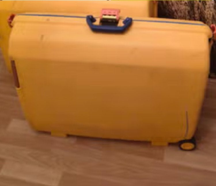 Ruime Samsonite hardcover koffer - Ideaal voor vakantie, Ophalen, Gebruikt, Hard kunststof, 45 tot 55 cm
