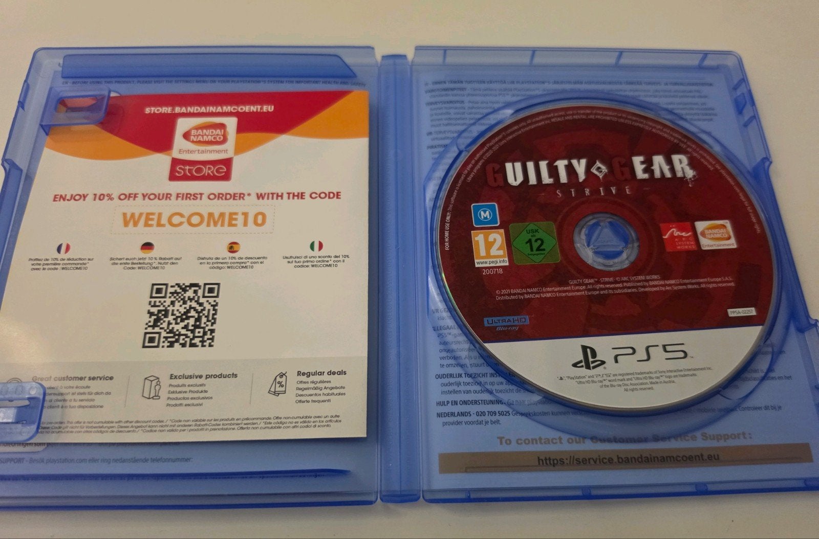Guilty Gear Strive PS5 Vechtgame met stijl Lees Beschrijving, Vechten, Support@bandainamcoent.eu, 2 spelers, Ophalen of Verzenden