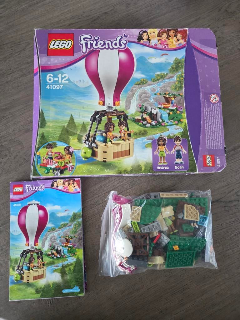Lego Friends 41097 Heteluchtballon, Ophalen of Verzenden, Compleet, Lego, Friends