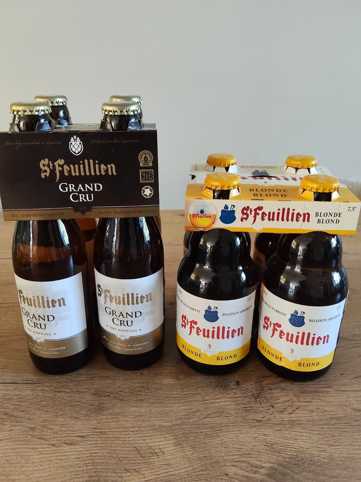 4- packs St Feuillien speciaalbier, Ophalen of Verzenden, Nieuw, Flesje(s), Overige merken