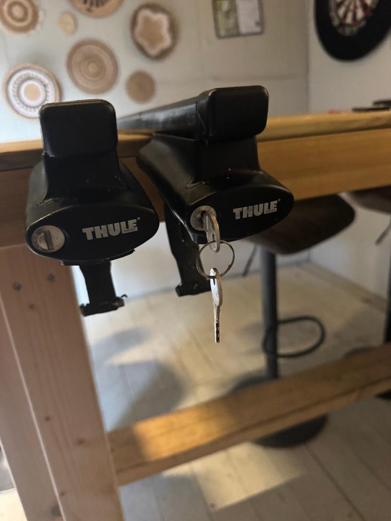 Thule dakdragers, Auto diversen, Dakdragers, Ophalen, Gebruikt
