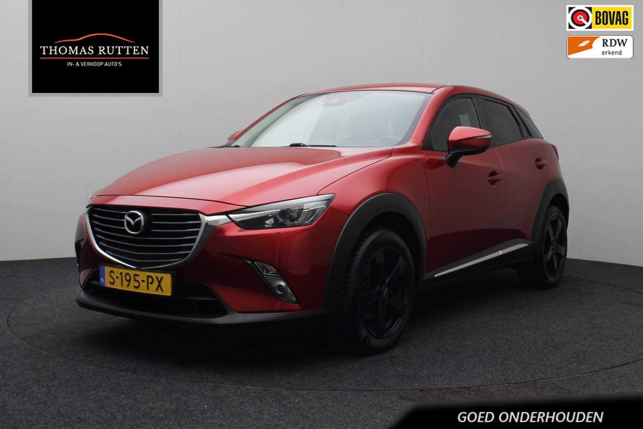 Mazda CX-3 2.0 SkyActiv-G 120 TS+ 2017 | Goed Onderhouden |, 1998 cc, Stof, Euro 6, 4 cilinders