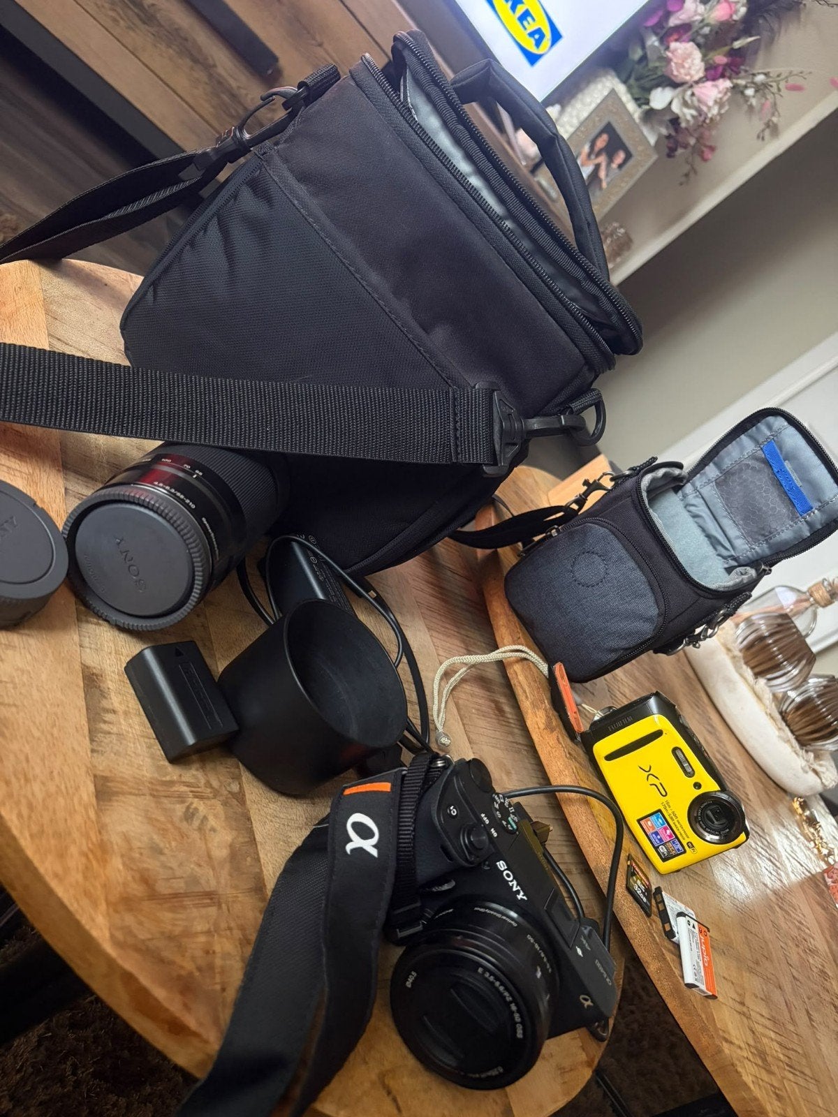 Sony A6400 Systeemcamera met extra's, Accu, Ophalen of Verzenden, Zo goed als nieuw, Sony