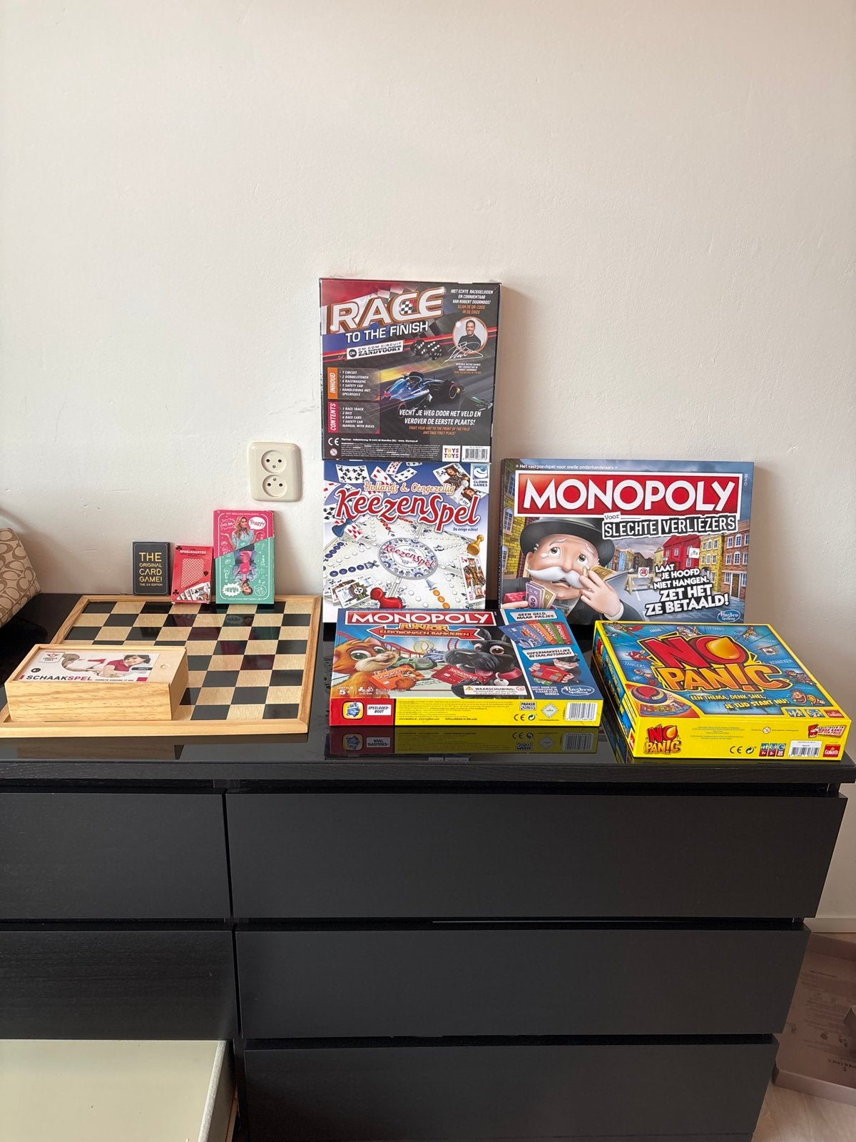 Grote collectie bordspellen en kaartspellen, Een of twee spelers, Ophalen of Verzenden, Gebruikt
