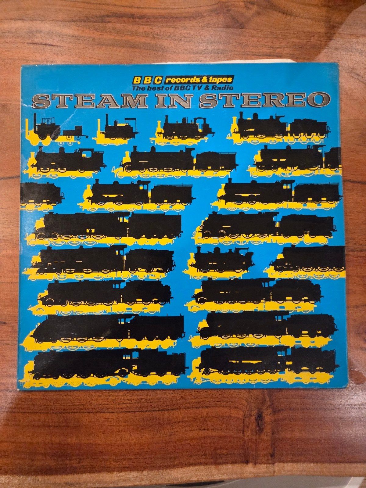 LP BBC Records - Steam in Stereo: Stoomtrein Geluiden, Ophalen of Verzenden, Gebruikt, 12 inch