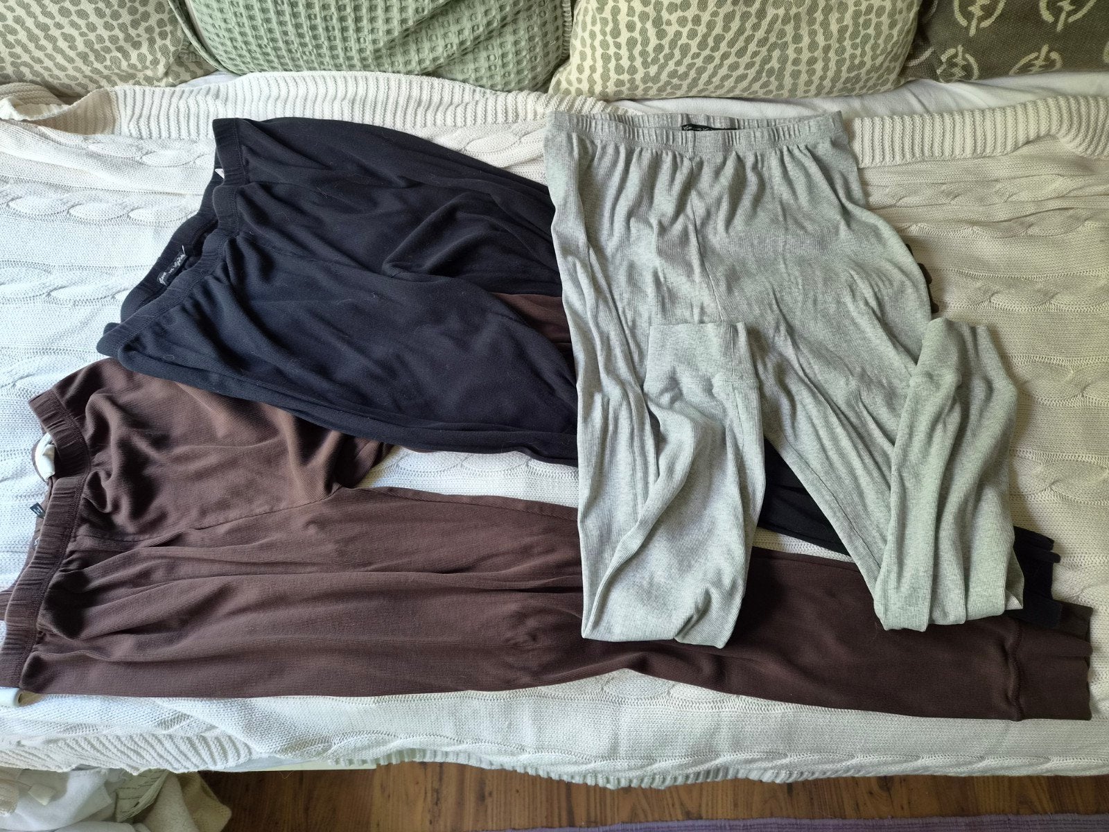 Gudrun Sjoden, leggings van ribtricot, L, zgan,, Ophalen of Verzenden, Zo goed als nieuw, Zwart, Legging