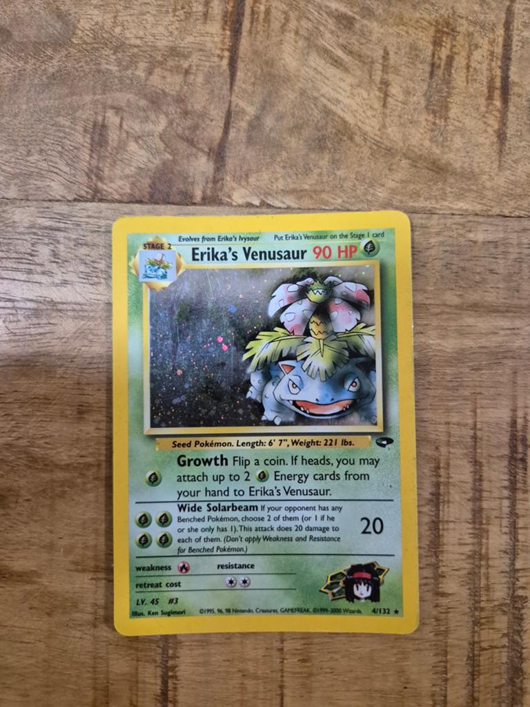Erika's Venusaur Holo, Ophalen