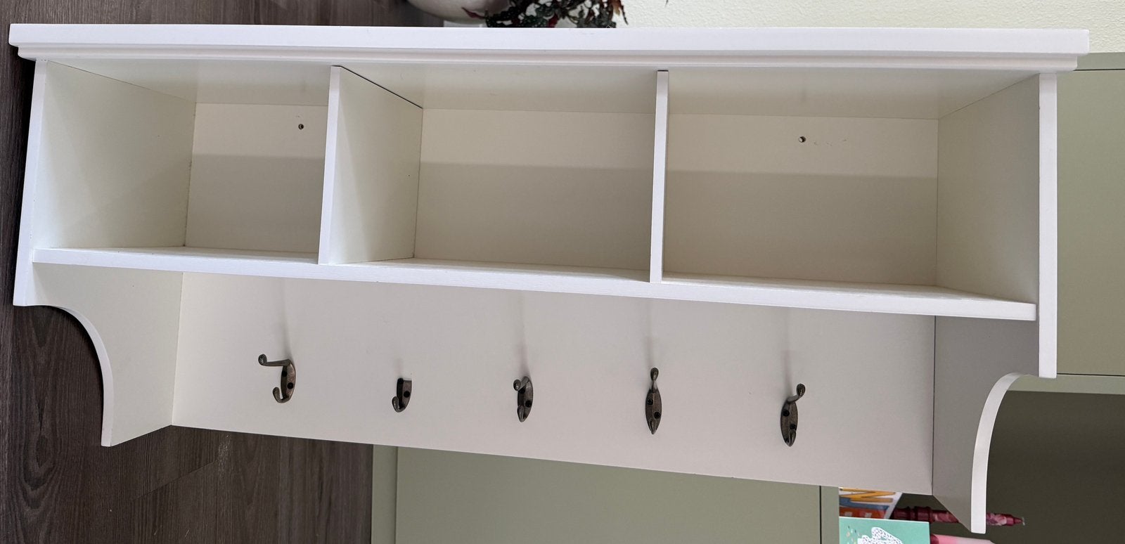 Kapstok met opbergplaats, Gebruikt, Minder dan 100 cm, Hout, Ophalen