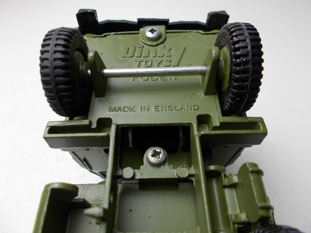 1976 Dinky Toys 668. FODEN ARMY TRUCK. (Opknapper.), Ophalen of Verzenden, Gebruikt, Bus of Vrachtwagen, Dinky Toys