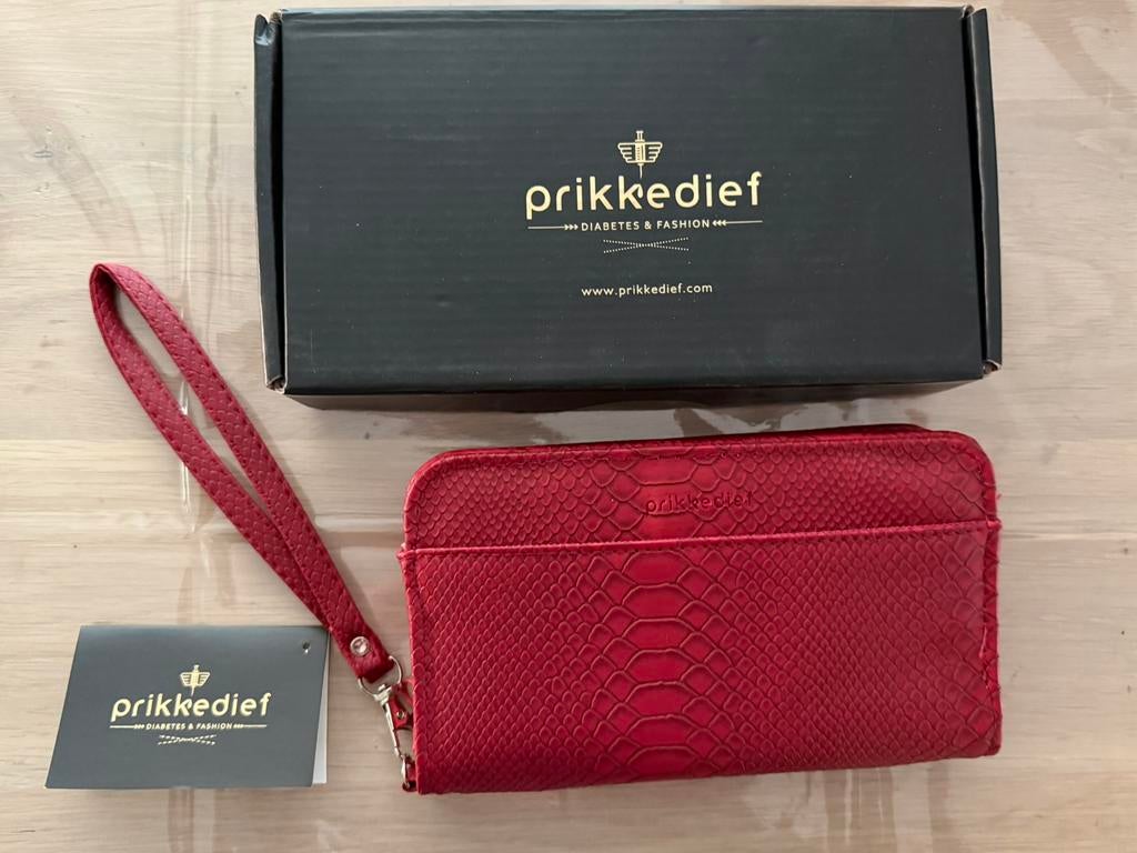 Prikkedief etui diabetes nieuw rood, Ophalen of Verzenden, Nieuw