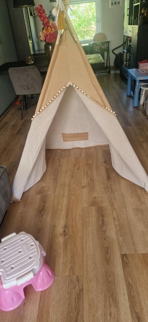 Speeltent / tipitent, Ophalen