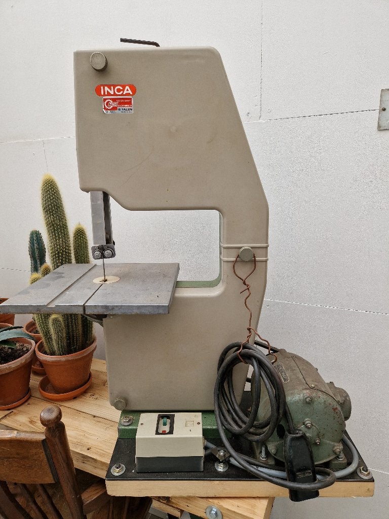 Inca lintzaag, Doe-het-zelf en Verbouw, Ophalen, Gebruikt, 70 mm of meer, 600 tot 1200 watt