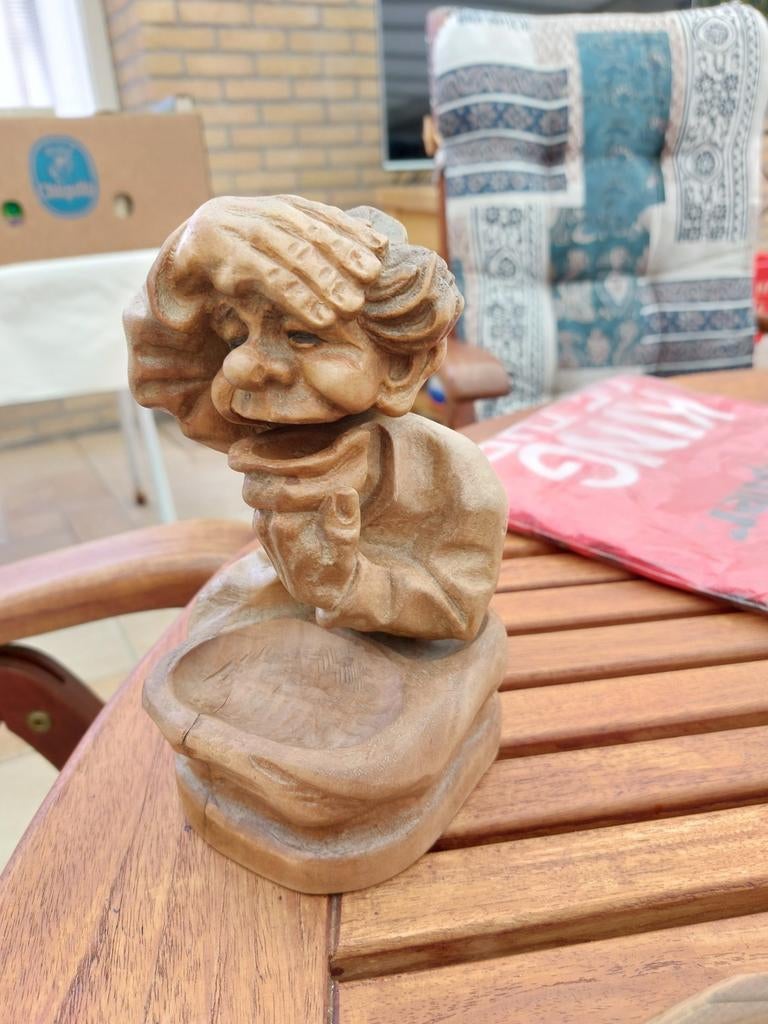 Oostenrijks hand gemaakt houtsnijwerk, Antiek en Kunst, Kunst | Beelden en Houtsnijwerken, Overige typen, Ophalen of Verzenden