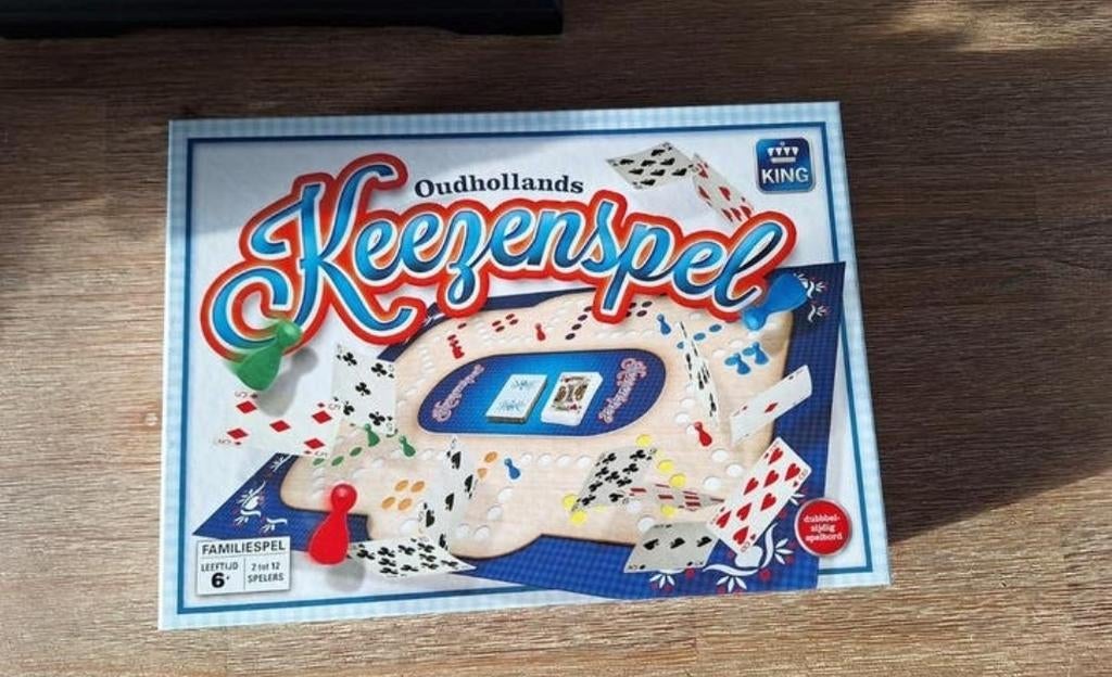 Keezenspel 1x gebruikt wij hebben het dubbel, Hobby en Vrije tijd, Gezelschapsspellen | Bordspellen, Vijf spelers of meer, Ophalen of Verzenden
