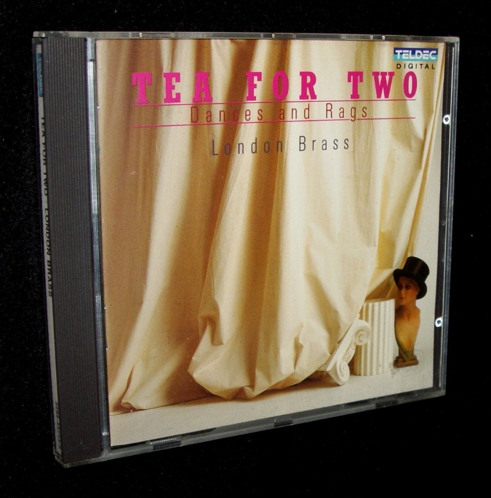 London Brass - Tea For Two - Dances And Rags (Teldec Records, Verzenden, Classicisme, Zo goed als nieuw, Overige typen