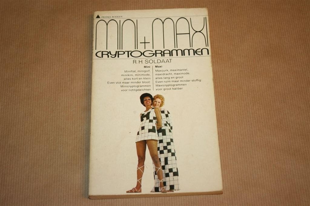 Mini + Maxi Cryptogrammen — Puzzelboek Prisma 1504, Ophalen of Verzenden, Gelezen, Overige onderwerpen