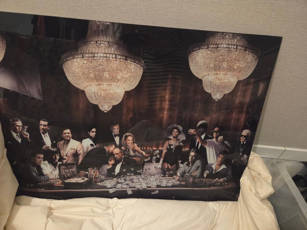 Schilderij op glasplaat - The Godfather thema, Ophalen of Verzenden