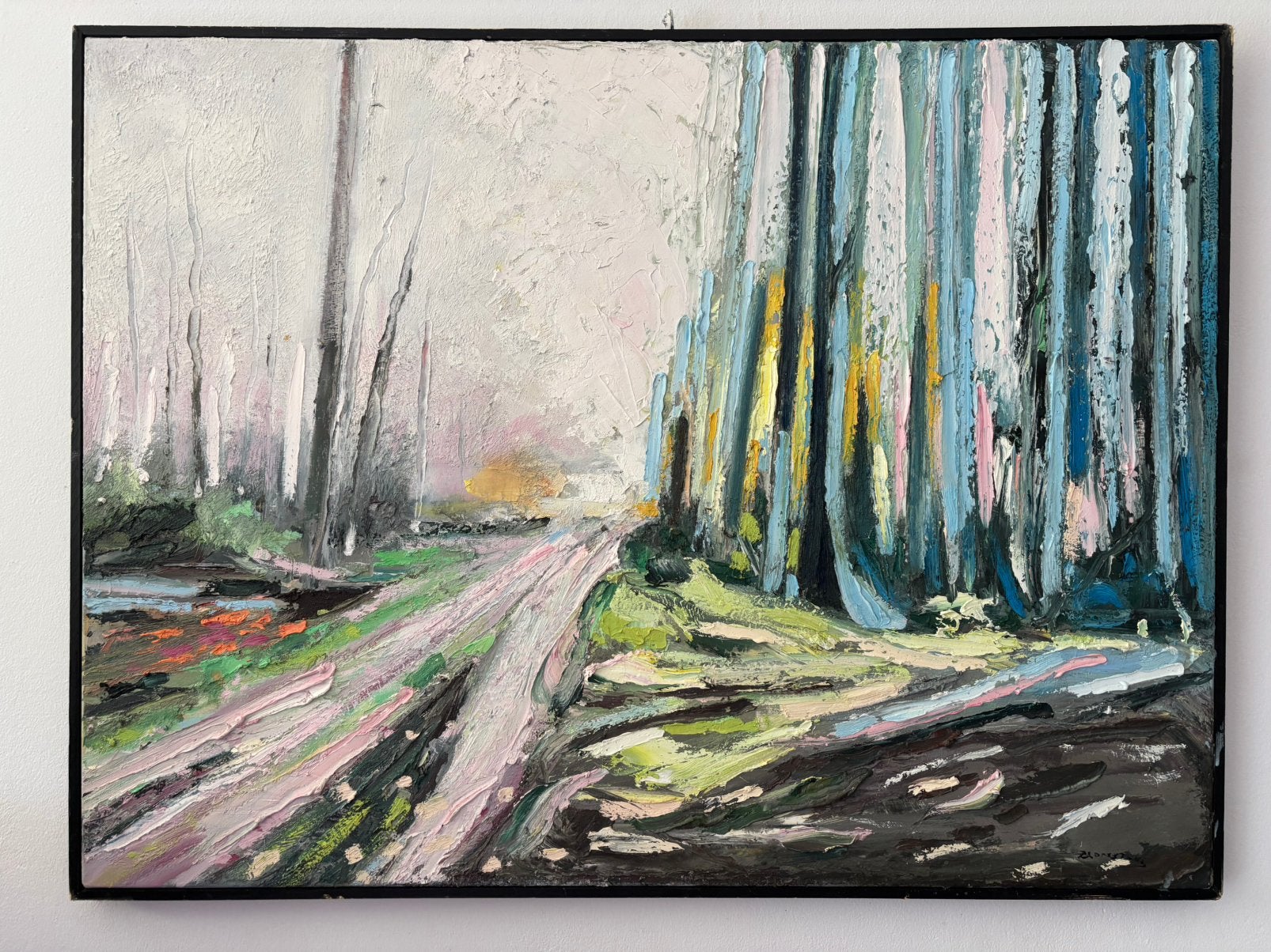 Mooie schilderij van een schiedamse Schilder, Ophalen
