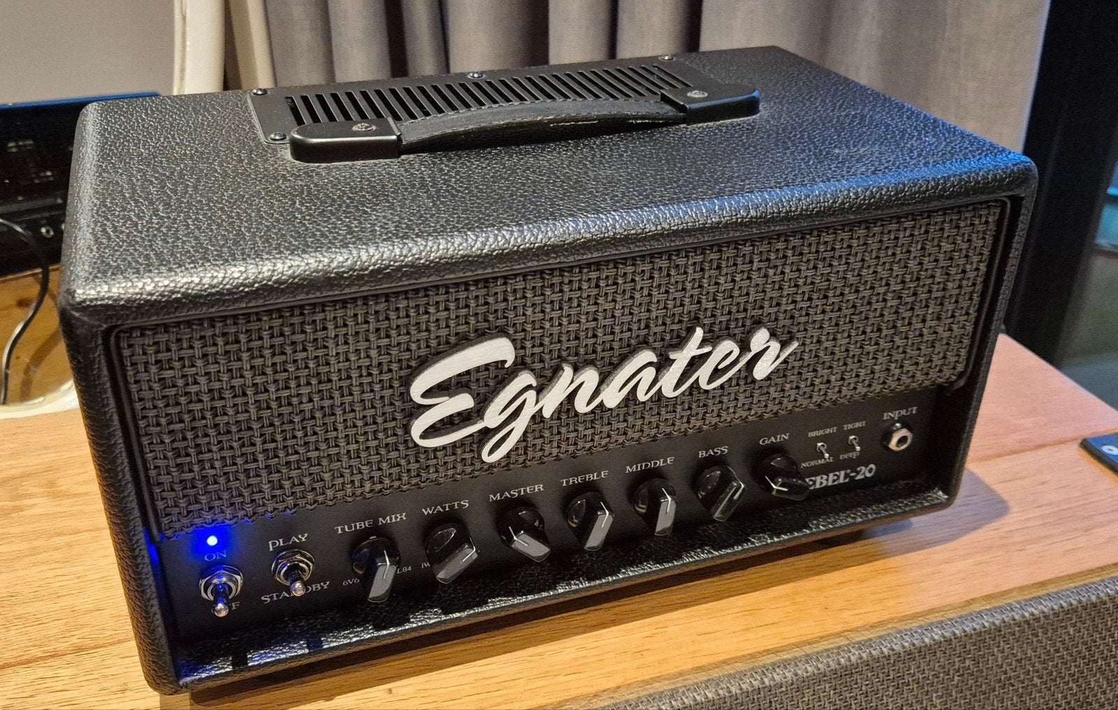Egnater rebel 20 buizenversterker top, Muziek en Instrumenten, Ophalen, Zo goed als nieuw, Minder dan 50 watt