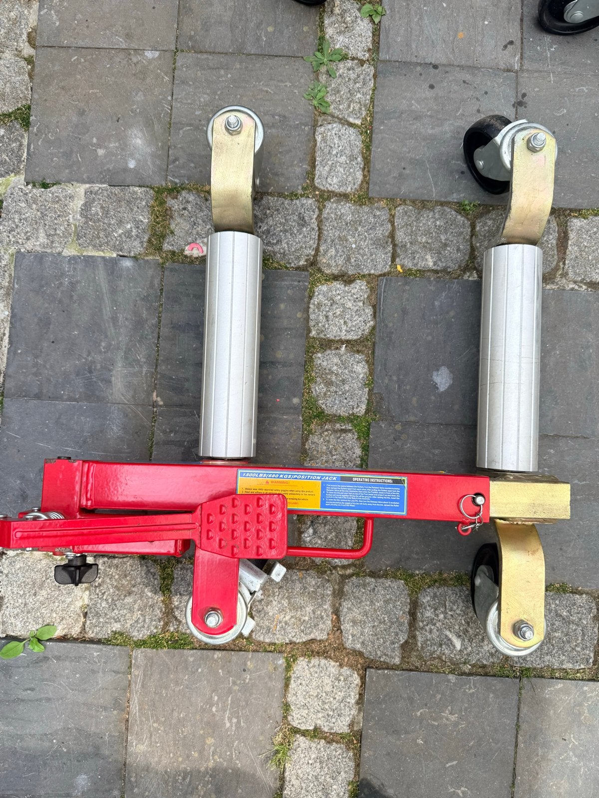 HBM 680kg Car Mover Dolly Autodolly, Ophalen, Gebruikt